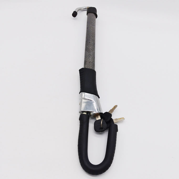 HS-CL006 Heavy Duty Secure Lock Anti-Theft Car Steering Wheel Brake Pedal Vehicle Lock | Ningbo Hong